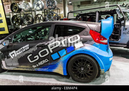 Die GoPro Hero-Auto auf der Los Angeles Auto Show 2014 Stockfoto