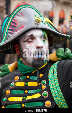 Performer im Regent Street Festival, September 2012 Stockfoto