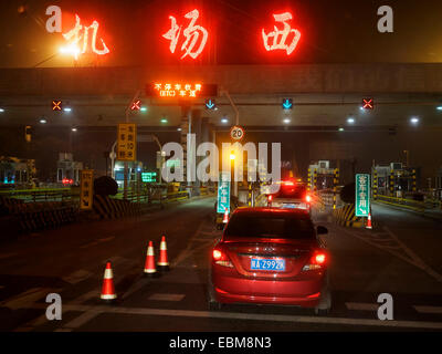 Straße Mautstationen in China Stockfoto