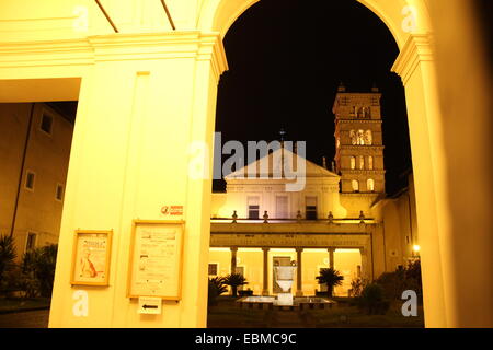 Basilica di Santa Cecilia Kirche in Trastevere Rom Italien Stockfoto