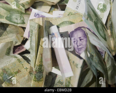 Chinesische Yuan Währung Stockfoto