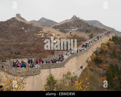 Die große Mauer von China Stockfoto