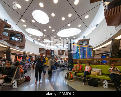 Portela Flughafen Interieur in Lissabon, Portugal, Europa Stockfoto