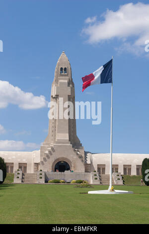 Beinhaus von Douaumont. Verdun, Frankreich. Stockfoto