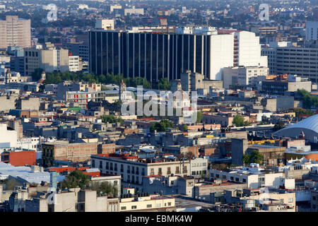 Blick über die Innenstadt, Mexiko-Stadt, Distrito Federal, Mexiko Stockfoto