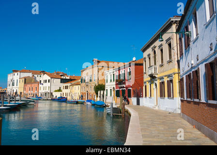 Fondamenta Sebastiano Santi, Insel Murano, Venedig, Italien Stockfoto