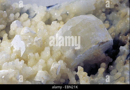 Apophyllite, Indien Stockfoto