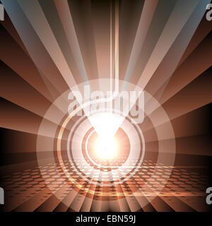 Abstrakte futuristische Hintergrund Stockfoto