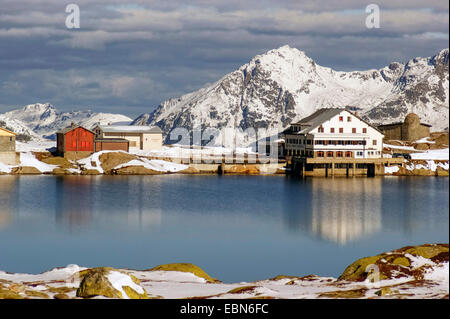 Grimselpass und Bergsee, Schweiz, Wallis, Oberwallis Stockfoto