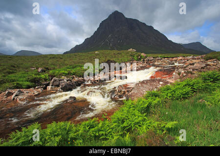 Stob Dearg Buachaille Etive Mor, Großbritannien, Schottland, Glencoe Stockfoto