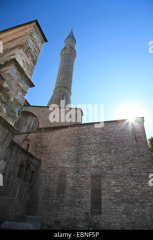 Blaue Moschee, Sultan Ahmed Moschee, Türkei, Istanbul Stockfoto