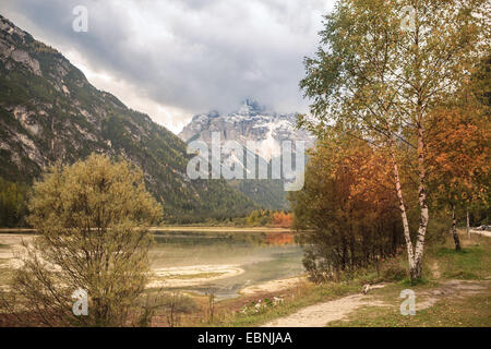 Lago di Dobiacco, Toblacher See InDolomite Alpen, Italien, Europa Stockfoto