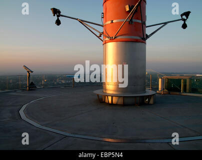 Aussichtsplattform Maintower in Frankfurt/Main, Frankfurt Am Main, Hessen, Deutschland Stockfoto