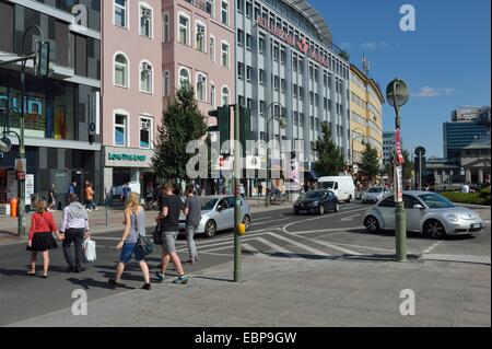 Kurfurstendam Tauentzienstraße Berlin Deutschland Stockfoto