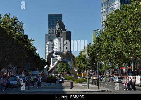 Kurfurstendam Tauentzienstraße Berlin Deutschland Stockfoto