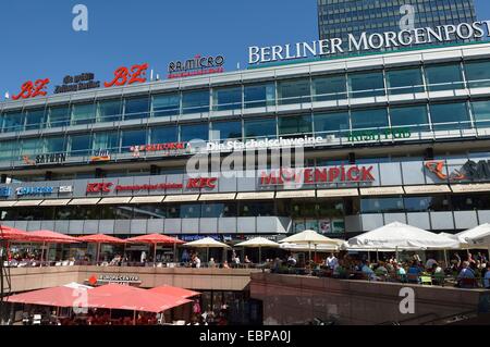 Europa-Center Kurfurstendam Tauentzienstraße Berlin Deutschland Stockfoto