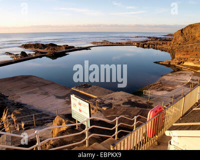 Bude Meer Pool, Cornwall, UK Stockfoto