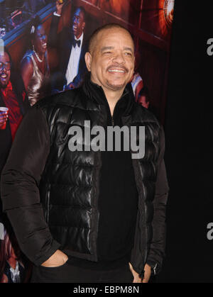 New York, USA. 3. Dezember 2014. Schauspieler/Rapper ICE-T besucht die New Yorker Premiere von "Top Five" im Ziegfeld Theater statt. Bildnachweis: Nancy Kaszerman/ZUMAPRESS.com/Alamy Live-Nachrichten Stockfoto