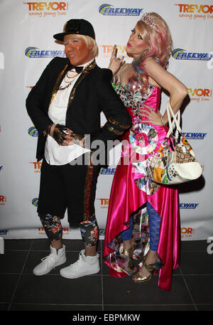 Abschlussball 2014: Eine Nacht für Trevor präsentiert von Trevor Project-NextGen, Los Angeles mit: Hunter, Jessica Where: Los Angeles, California, Vereinigte Staaten von Amerika bei: 31. Mai 2014 Stockfoto