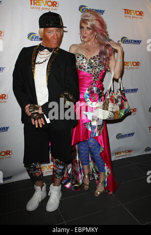 Abschlussball 2014: Eine Nacht für Trevor präsentiert von Trevor Project-NextGen, Los Angeles mit: Hunter, Jessica Where: Los Angeles, California, Vereinigte Staaten von Amerika bei: 31. Mai 2014 Stockfoto