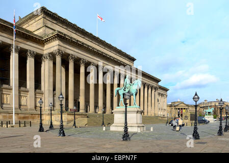 St.-Georgs Halle, St. George's Place, Liverpool, Merseyside, England, Vereinigtes Königreich, Europa Stockfoto