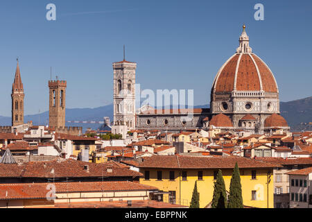 Basilica di Santa Maria del Fiore (Duomo), Florenz, UNESCO World Heritage Site, Toskana, Italien, Europa Stockfoto