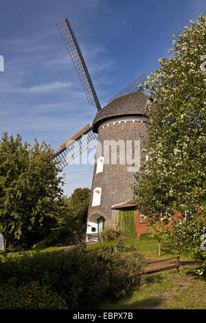 Turm der Mühle Erle, Germany, North Rhine-Westphalia, Raesfeld Stockfoto