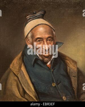 ActiveMuseum 0003283.jpg / Porträt der Schafgarbe Mamout (Muhammad Yaro), 1819 - Charles Willson Peale Huile Sur Toile 26.06.2013 - / 19. Jahrhundert Sammlung / aktive Museum Stockfoto