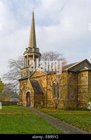 Kirche von St. Mary in Dorf von großen Houghton, Northamptonshire, UK Stockfoto