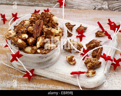 Süße Weihnachten Muttern Stockfoto