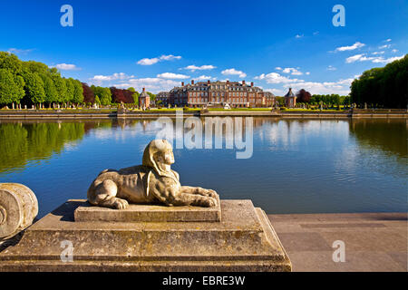 Schloss Nordkirchen, größte Schloss auf einem See von Westfalen, Germany, North Rhine-Westphalia, Nordkirchen Stockfoto