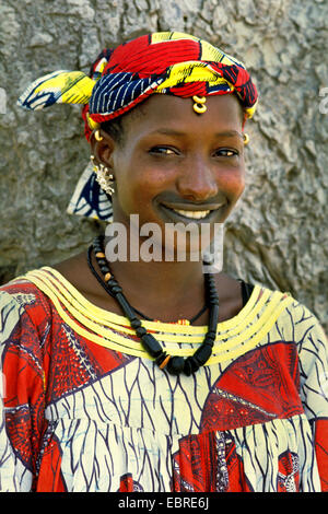 Porträt einer Frau aus Mali, Mali Stockfoto