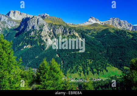 Berge rund um pass Giau, Italien, Südtirol, Dolomiten Stockfoto