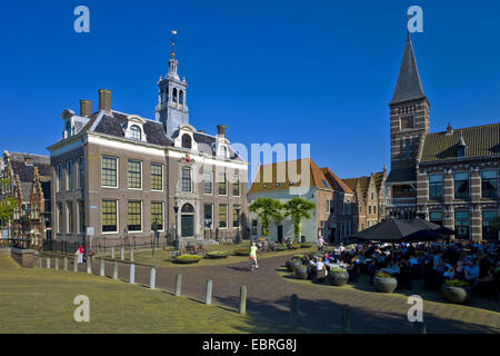 Historisches Rathaus, Niederlande, Noord Holland, Edamer Stockfoto