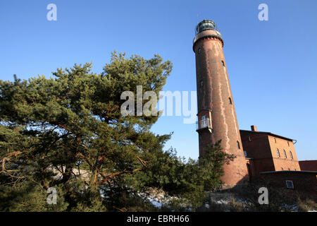 Leuchtturm Darßer Ort, Deutschland, Mecklenburg-Vorpommern Stockfoto