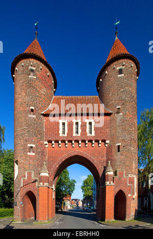 Luedinghauser Stadttor in Dülmen, Deutschland, North Rhine-Westphalia, Dülmen Stockfoto