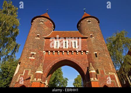 Luedinghauser Stadttor in Dülmen, Deutschland, North Rhine-Westphalia, Dülmen Stockfoto