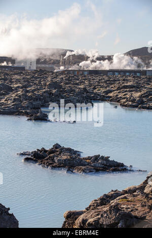 Blaue Lagune, Reykjavik, Island Stockfoto