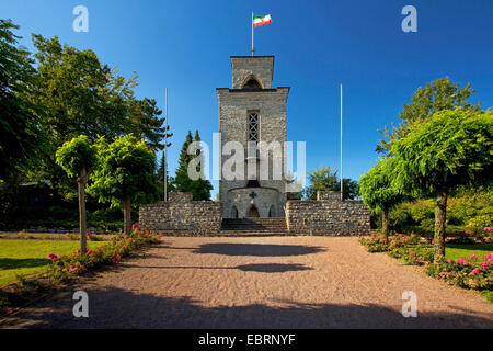 Kenotaph in Langscheid, Deutschland, Nordrhein-Westfalen, Sauerland, Sundern Stockfoto