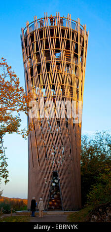 Jueberg Turm im Sauerland Park, Deutschland, Nordrhein-Westfalen, Sauerland, Hemer Stockfoto