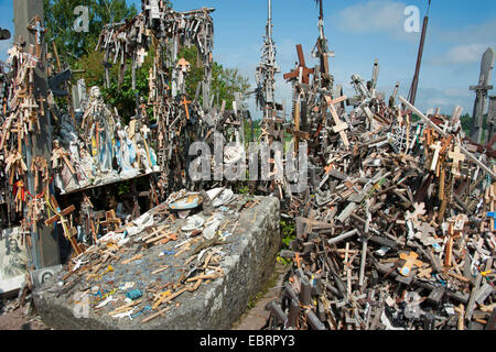 Berg der Kreuze, Litauen Siauliai Stockfoto