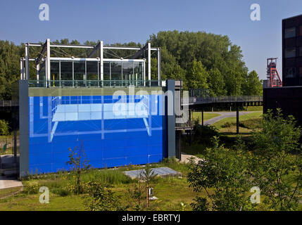 Besucherzentrum der Emscherkunst.2010 im Nordsternpark, Deutschland, Nordrhein-Westfalen, Ruhrgebiet, Gelsenkirchen Stockfoto