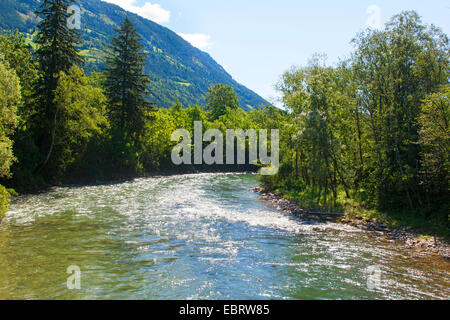 Moell Gebirgsfluss in den Alpen, Österreich, Kärnten Stockfoto