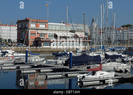 La Coruna Nordspanien Stockfoto