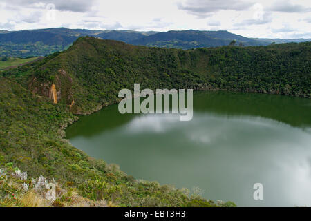 Lake Guatavita, Kolumbien Stockfoto