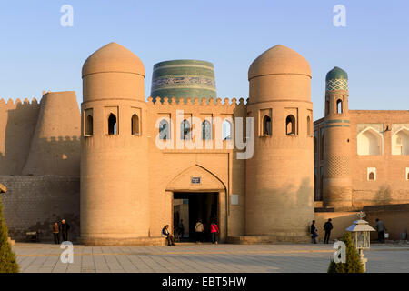 OTA-Tor der Hitoric Stadt Ichan Qala, bereits, Usbekistan, Asien Stockfoto