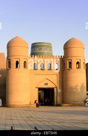 OTA-Tor der Hitoric Stadt Ichan Qala, bereits, Usbekistan, Asien Stockfoto