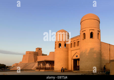 OTA-Tor der Hitoric Stadt Ichan Qala, bereits, Usbekistan, Asien Stockfoto