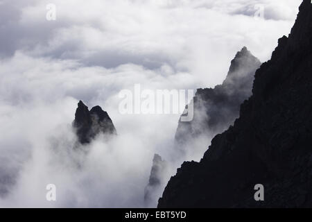 Caldera de Taburiente, Kanarische Inseln, La Palma, Piedra Llana Stockfoto