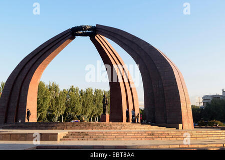 Siegesplatz, Bischkek, Kirgistan, Asien Stockfoto